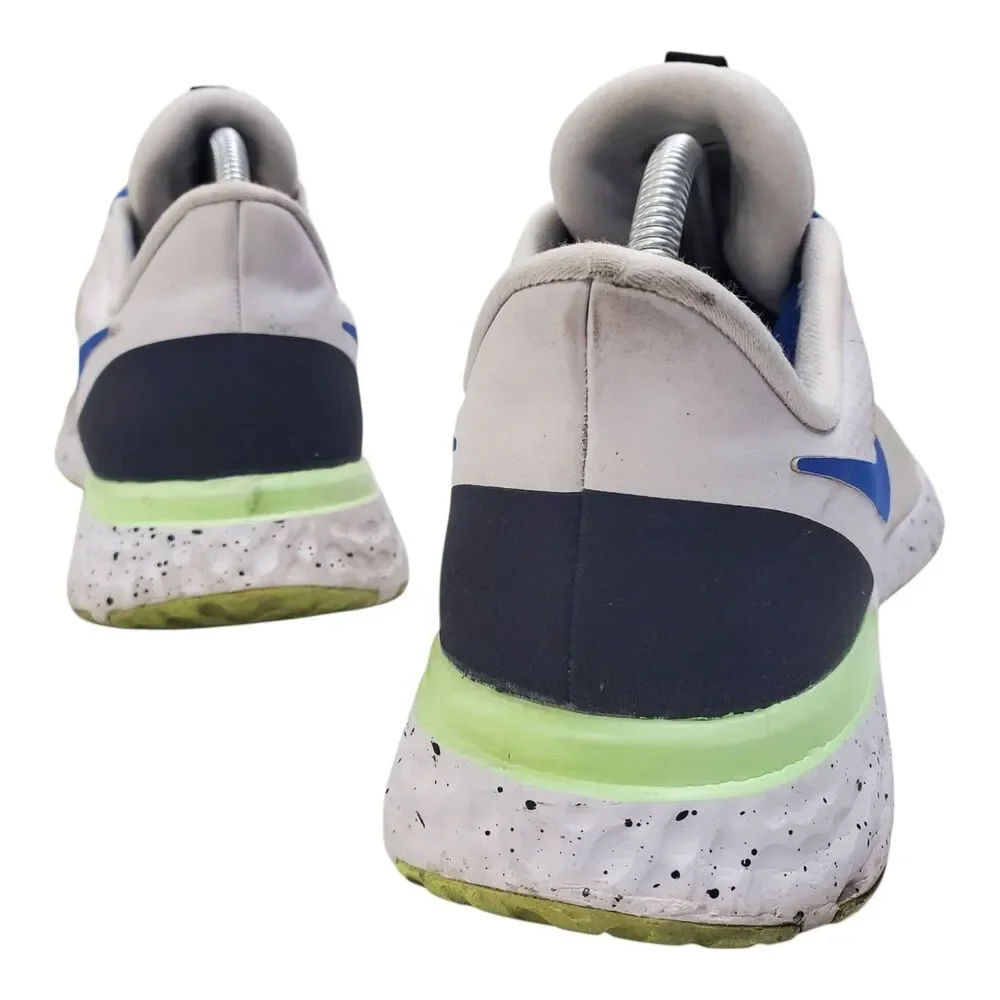 NIKE Shoes REVOLUTION 5 Mens Size 10.5 White Racer Blue Running CW5846-100